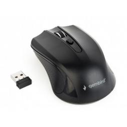 Мышь Gembird  Wireless MUSW-4B-04 USB, Black, 2.4 GHz, 800, 4-button1200/1600dpi, Nano Reciver