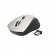 Мышь Gembird Wireless MUSW-4B-02-BS, USB, Black/Silver, 2.4 GHz, 4-button, 800/1200/1600dpi