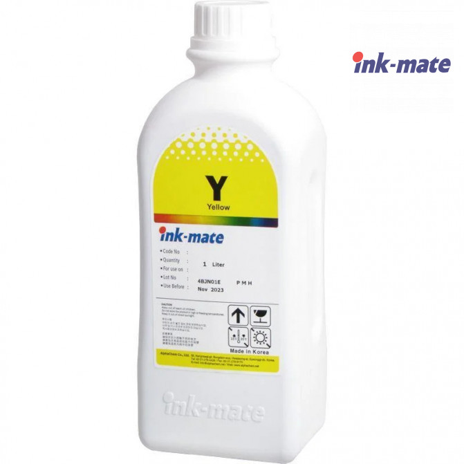 Cerneala InkMate pentru imprimante Canon 1000 ml Yellow CIMB-276Y