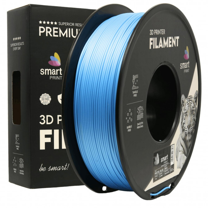Филамент для 3D-принтера PLA, FG-S168-E1 Smart Print, Pastel Blue, 1.75 мм, 1кг