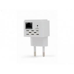 Range Extender WNP-RP300-03, Wi-Fi repeater, 300 Mbps, Supports all IEEE 802.11b/g/n WiFi standards (2.4GHz networks)