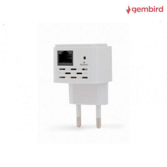 Range Extender WNP-RP300-03, Wi-Fi repeater, 300 Mbps, Supports all IEEE 802.11b/g/n WiFi standards (2.4GHz networks)
