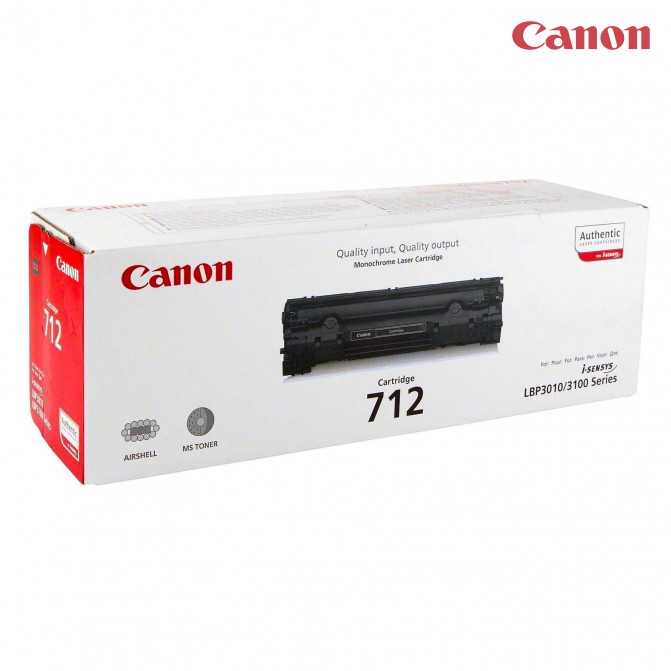 Cartuş laser Canon 712 Black Original