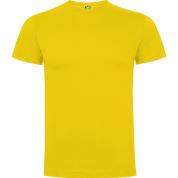 Tricou pentru bărbați Roly Dogo Premium 165 Yellow L