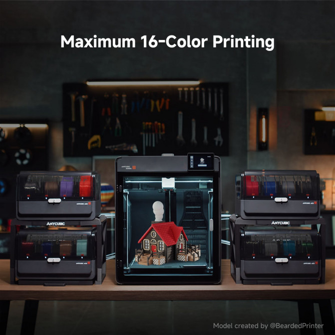 3D Imprimanta Anycubic Kobra S1 Max Combo