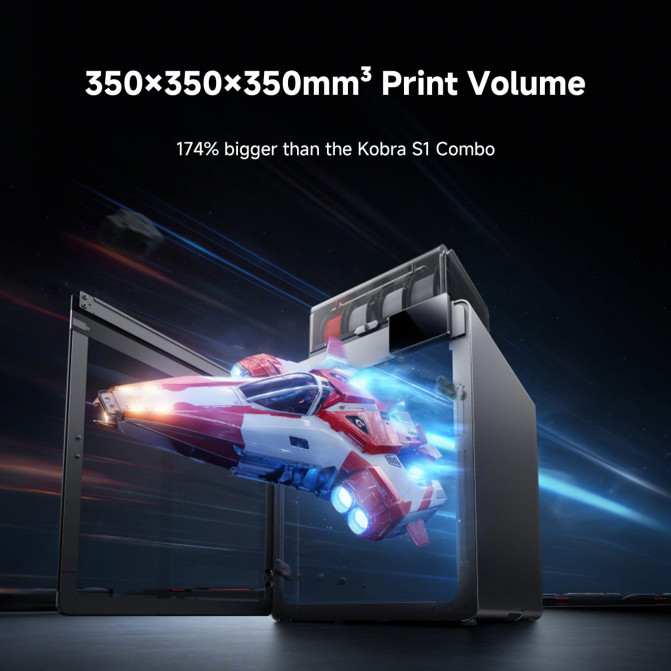 3D Imprimanta Anycubic Kobra S1 Max Combo