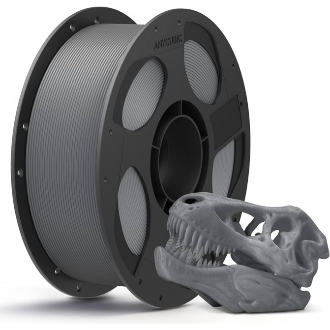 Филамент для 3D-принтера PLA, AHPLGY-107 Anycubic, Texture Grey, 1.75 мм, 1кг