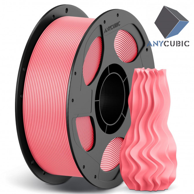 Филамент PLA High Speed Strawberry Pink, Anycubic, AHHSSP-107, 1кг для 3D-принтера