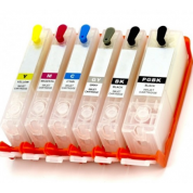 Cartuse reincarcabile pentru Canon IP7250/MG6350 (CLI-551/PGBK-550 6 color) 