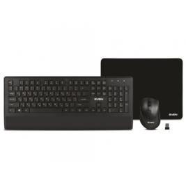 Клавиатура SVEN KB-C3800W, Wireless, Multimedia Keyboard & Mouse, 2.4GHz