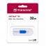 USB Flash 32GB USB3.1 Transcend "JetFlash  790", White