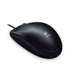 Мышь Logitech B100 OEM, Optical, 800 dpi, 3 buttons, Ambidextrous, Black, USB
