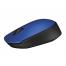 Мышь Logitech M171 Wireless, Optical, 3 buttons, Ambidextrous, 1xAA, Blue