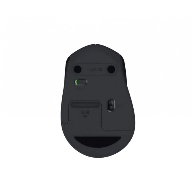 Mouse Logitech Wireless M280, Fara fir, Negru