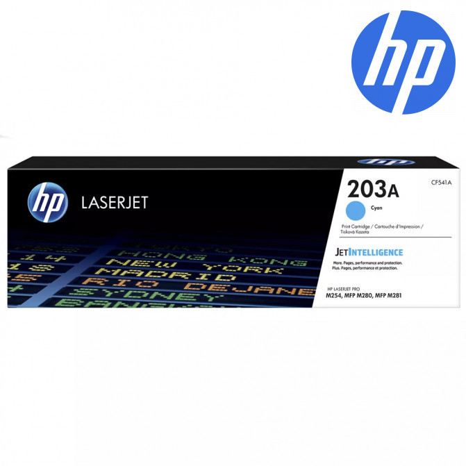 Картридж лазерный HP 203X (CF541X) Cyan Original