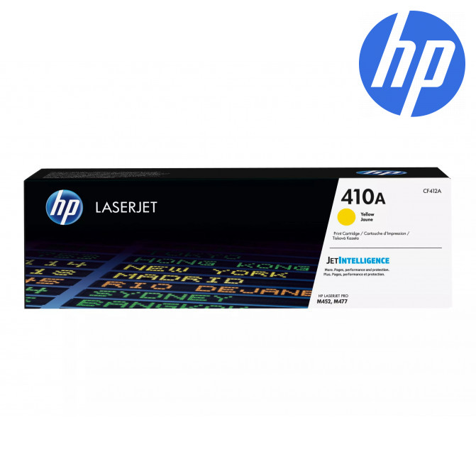 Картридж лазерный HP 410A (CF412A) Yellow Original