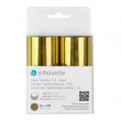 Rola de folie de imprimare la cald Sillhouette aurie 76mmx10m FOIL-TRANS-GLD