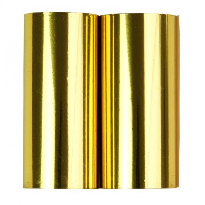 Rola de folie de imprimare la cald Sillhouette aurie 76mmx10m FOIL-TRANS-GLD