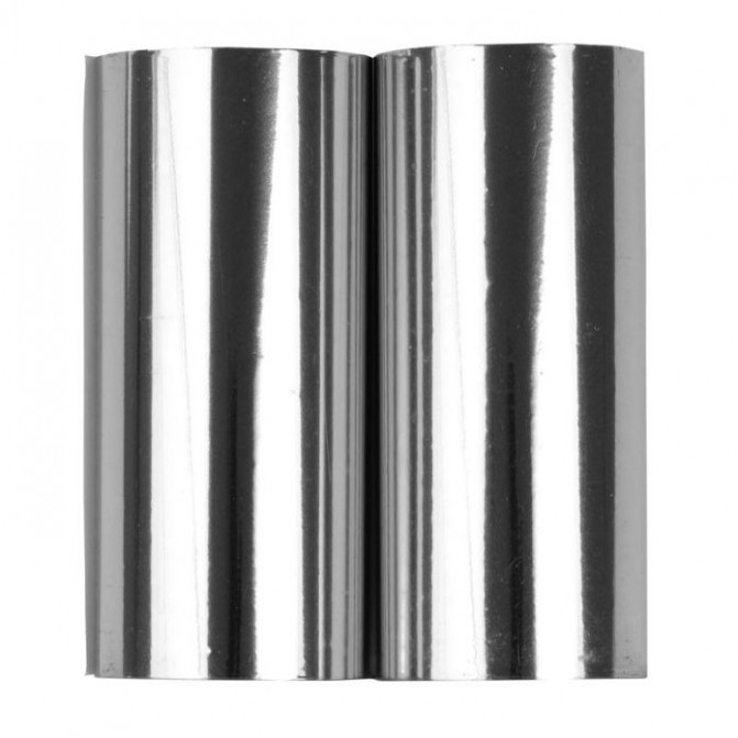 Rola de folie de imprimare la cald Sillhouette argintie 76mmx10m FOIL-TRANS-SVR