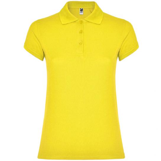Tricou pentru femeie Roly Polo Star Woman  Yellow 2XL