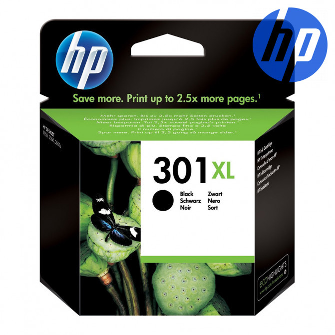 Картридж струйный HP №301XL (CH563EE) Black Original