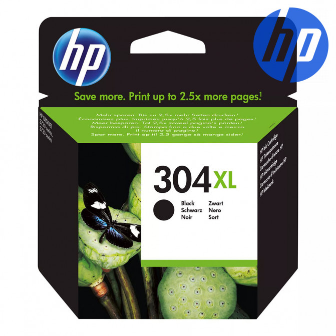Cartuș cu jet de cerneală HP №304XL (N9K08AE) Black Original
