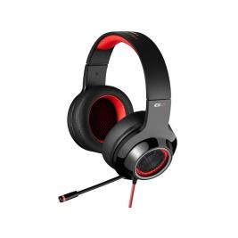 Наушники игровые с микрофоном Edifier G4 Black-Red, USB