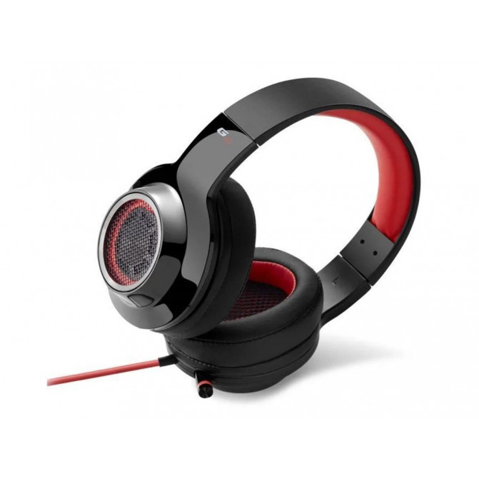 Наушники игровые с микрофоном Edifier G4 Black-Red, USB
