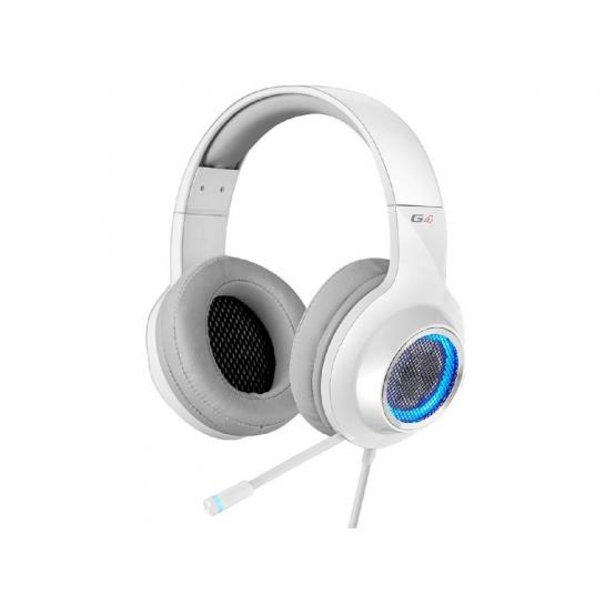 Căști de gaming cu microfon Edifier G4 White, USB