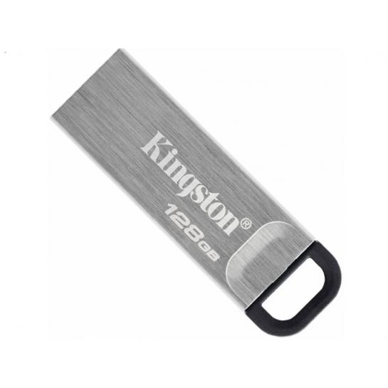 128GB USB3.2  Kingston DataTraveler Kyson Silver, Metal casing