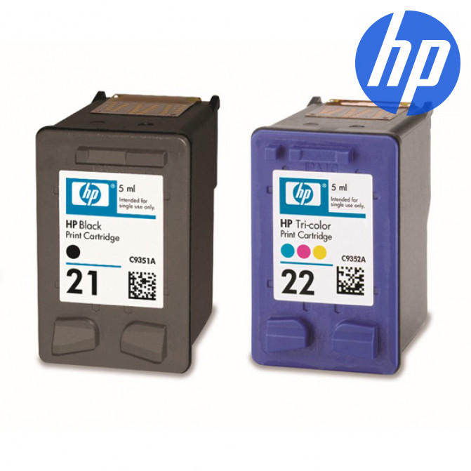 Картридж струйный HP №21/ 22 (SD367AE) TwinPack Original