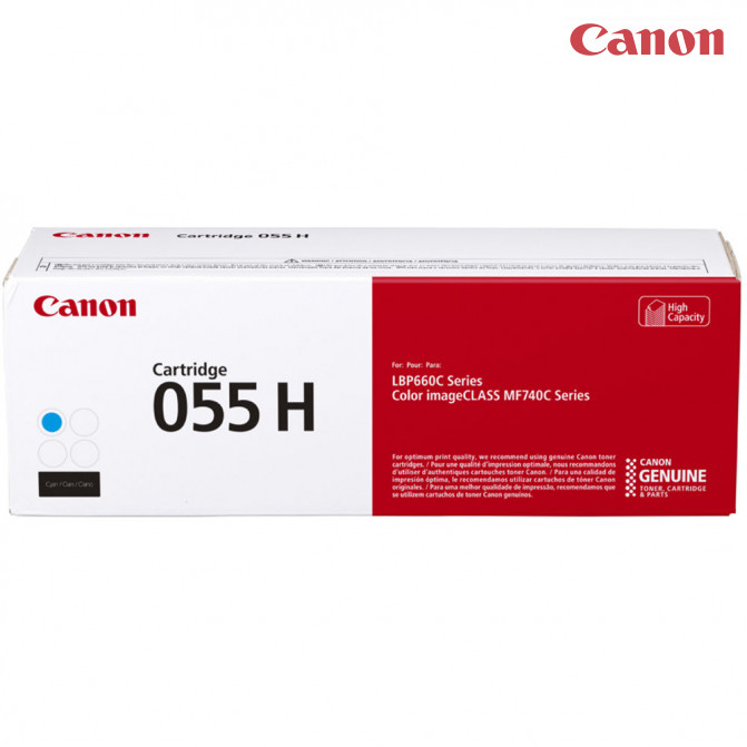 Cartuş laser Canon CRG055H Cyan Original