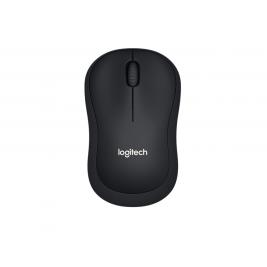 Wireless Mouse Logitech B220 Silent, Optical, 1000 dpi, 3 buttons, Ambidextrous, 1xAA, Black