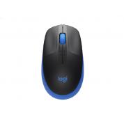 Mouse Logitech Wireless M190 Full-size, Optical, 1000 dpi, 3 buttons, Ambidextrous, Blue