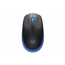 Мышь Logitech Wireless M190 Full-size, Optical, 1000 dpi, 3 buttons, Ambidextrous, Blue
