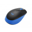 Mouse Logitech Wireless M190 Full-size, Optical, 1000 dpi, 3 buttons, Ambidextrous, Blue