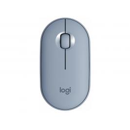 Mouse Logitech M350, Optical, 1000 dpi, 3 buttons, Ambidextrous, Slim, 2,4 /BT, 1xAA