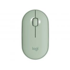 Мышь Logitech M350, Optical, 1000 dpi, 3 buttons, Ambidextrous, Slim, 2,4 /BT, 1xAA, Green