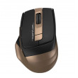 Мышь A4Tech Wireless FG35, Беспроводное, Чёрно - Бронзовый