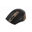 Мышь A4Tech Wireless FG35, Беспроводное, Чёрно - Бронзовый