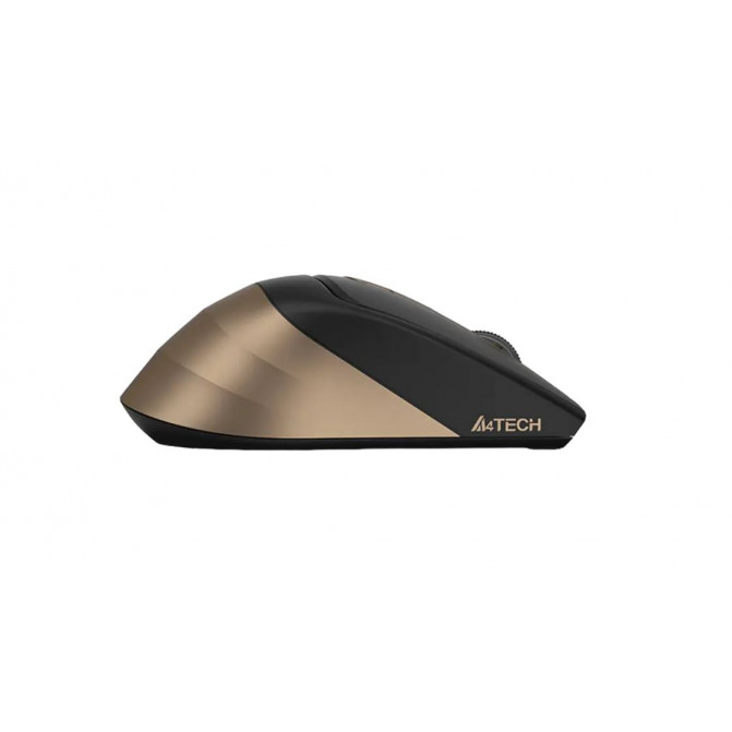 Мышь A4Tech Wireless FG35, Беспроводное, Чёрно - Бронзовый