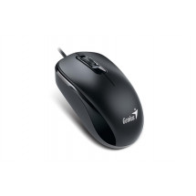 Мышь Genius DX-110, 1000 dpi, 3 buttons, Ambidextrous, 85g, 1.5m, USB, Black