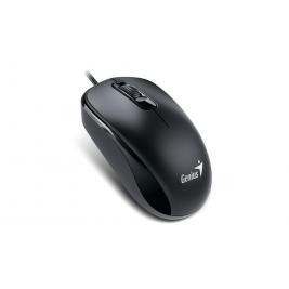 Мышь Genius DX-110, Optical, 1000 dpi, 3 buttons, Ambidextrous, Black, USB