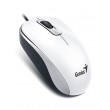 Мышь Genius DX-110, 1000 dpi, 3 buttons, Ambidextrous, 85g, 1.5m, USB, White