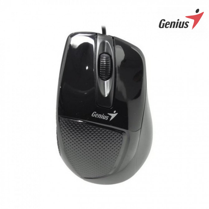Мышь Genius DX-150X, Optical, 1000 dpi, 3 buttons, Ergonomic, Black, USB
