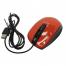 Mouse Genius DX-150X, Optical, 1000 dpi, 3 buttons, Ergonomic, Red, USB