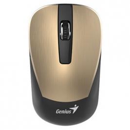 Mouse Genius NX-7015, Optical, 800-1600 dpi, 3 buttons, Ambidextrous, BlueEye, 1xAA, Gold