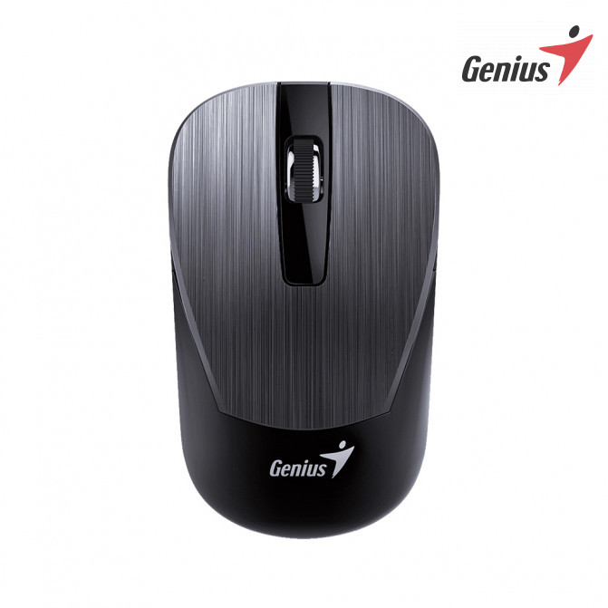 Mouse Genius Wireless NX-7015, Optical, 800-1600 dpi, 3 buttons, Ambidextrous,BlueEye,1xAA,Iron Gray