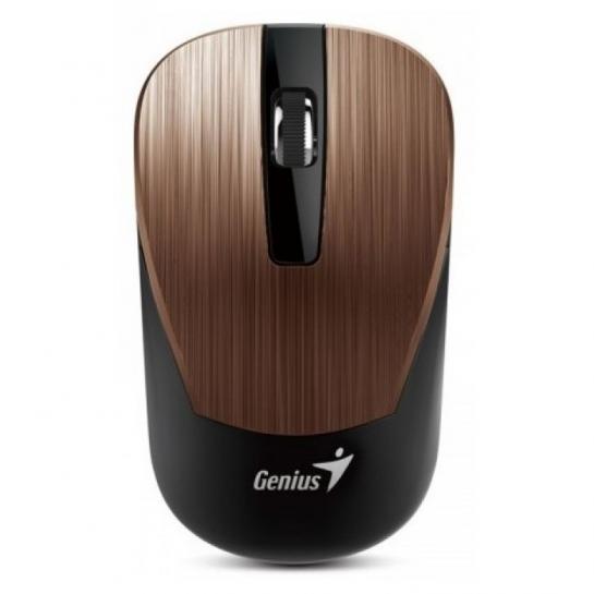 Мышь Genius Wireless NX-7015, Optical, 800-1600 dpi,3 buttons,Ambidextrous,BlueEye,1xAA, Rosy Brown