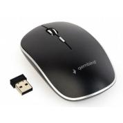 Mouse Gembird Wireless MUSW-4B-01, Optical, 800-1600 dpi, 4 buttons, Ambidextrous, 1xAA, Black